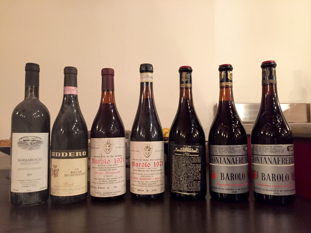 Vintaged Barolo